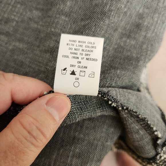 MELLODAY ANthropologie Black and White Houndstooth Blazer - Picture 9 of 9